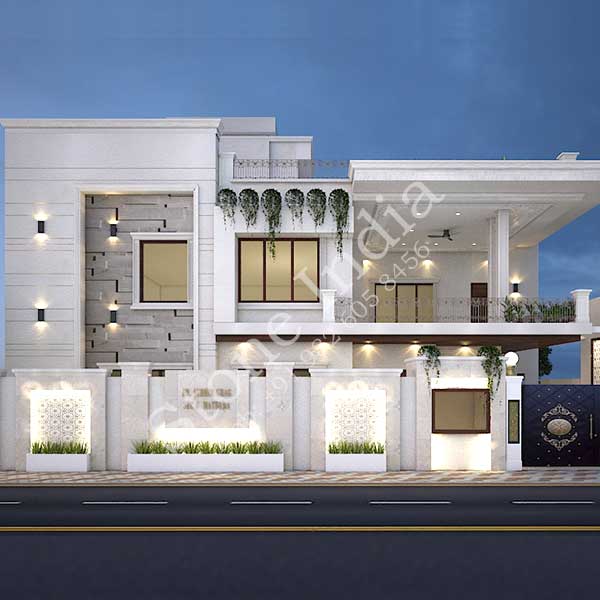 , Gwalior Mint Stone Elevation