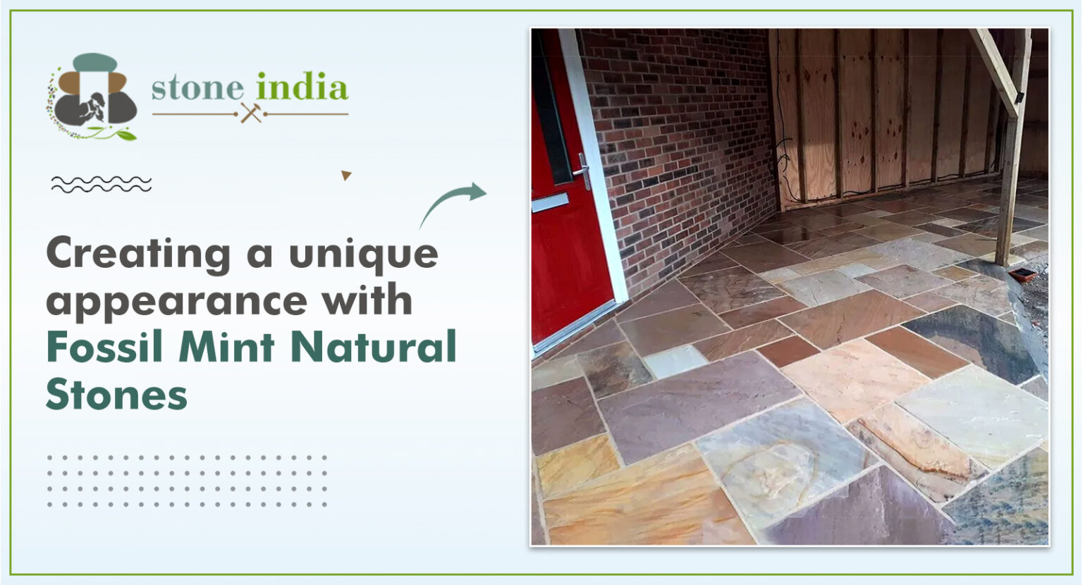An intro to Fossil Mint Natural Stone and its versatile uses!